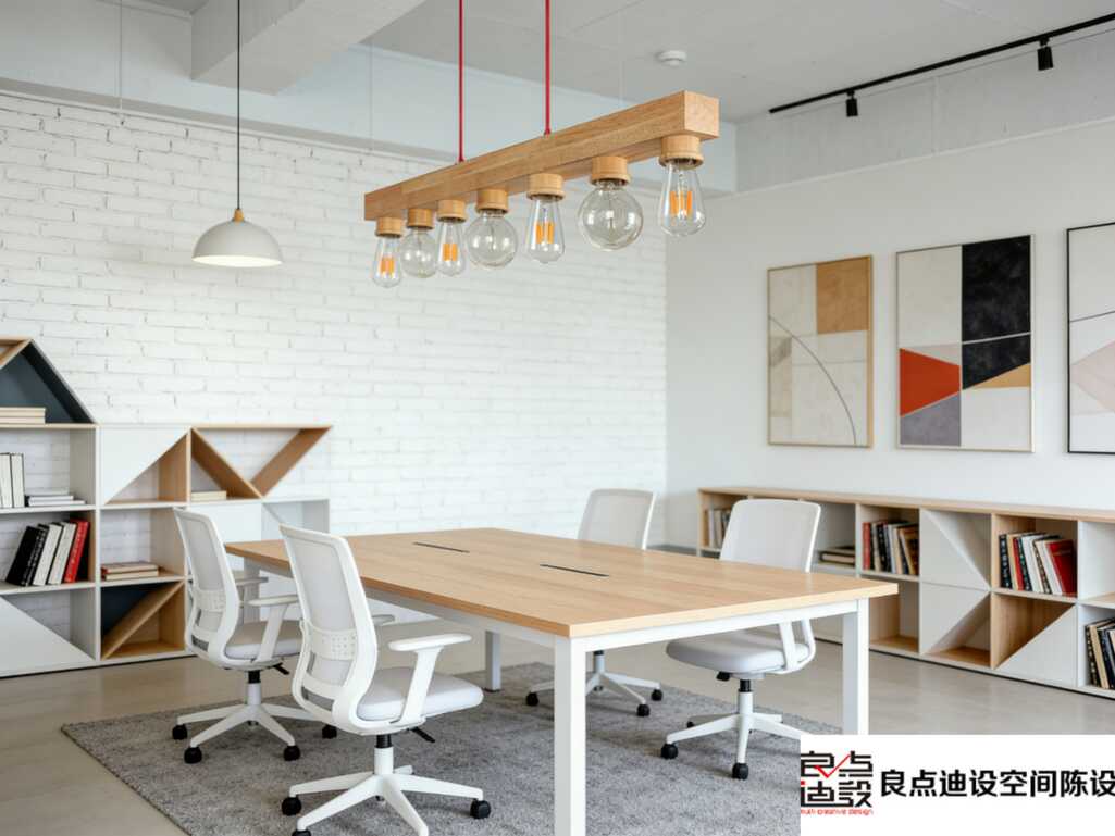 谁懂啊!原木风办公室装修软装设计居然这么好拍又好用✨